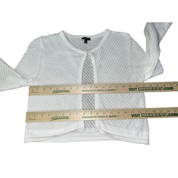 Talbots Cardigan Womens S Used Knit White - Picture 12 of 16